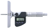 Digital Depth Micrometer - Interchangeable Rod Type (Mitutoyo 329 Series)